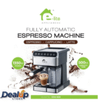 ESPRESSO MACHINE FULLY AUTOMATIC – EEM-020 – 1 YEAR WARRANTY