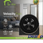E-Lite Velocity Fan - EVF-20 - Black - Image 2