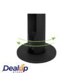 ELITE EVAPORATIVE COOLER TOWER FAN – ETF-003 – 42″INCH – BLACK - Image 3