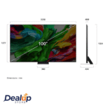 LG QNED EVO AI 100″ 4K UHD Mini-LED 100QNED86AS.UTNFLJK - Image 5