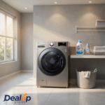 LG F0P3CYVDT 24-Kg Front Load Fully Automatic Washing Machine, AI DD, TurboWash, With Steam - Image 2
