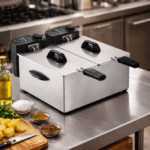 Alpina SF-4008 S.S Deep Fryer Twin bowl 3.5/3.5Ltr 2000/2000W - Image 4