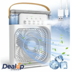 portable aircooler + Fan cooling