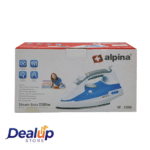 Alpina SF-1304 Steam Iron Non-Stick soleplate 1600W - Image 2