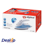 Alpina SF-1307 Power Bust Travel Steam Iron 830 W - Image 3