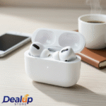 Airpods pro (White) , 5.0 Bluetooth , sensor working quality excellent , supereb sound quality bass and buffer - Image 2