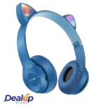 P47M Bluetooth Wireless Headphones Cat Ear Headset - Image 3