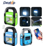 Hurry Bolt Solar Charging LED Work Light – 3 Light Source Emergency Lamp, Rechargeable, Portable Outdoor & Home Use - Image 4