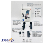 K9 3-in-1 Dual Wireless Microphone