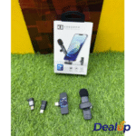 Original K8 Wireless Microphone Plug and Play Lavalier Lapel Mic with Type C and iPhone iOS Adapters - Image 2