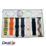 Ultra Suit Smart Watch + buds For Boys Girls Men Women 10 in 1 Box 2.3inch Large Screen Display 7 Straps in 1 - Image 2