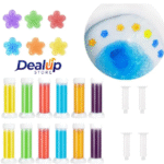 Toilet Gel Cleaner | Flower Gel Bathroom Air Fresher - Image 3