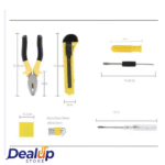 Tool Kit Set 8 Pcs Professional with Box | Screwdriver Set | Household Repair Tools - Image 3